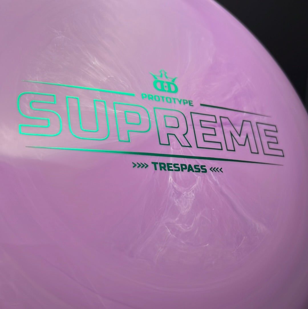 Supreme Trespass - Prototype Disc Golf Driver