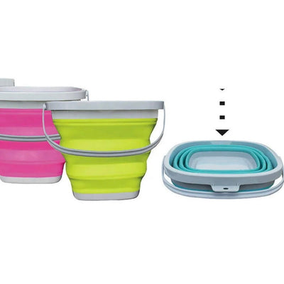 Versatile Collapsible Bucket for Equestrian Adventures - Korvel