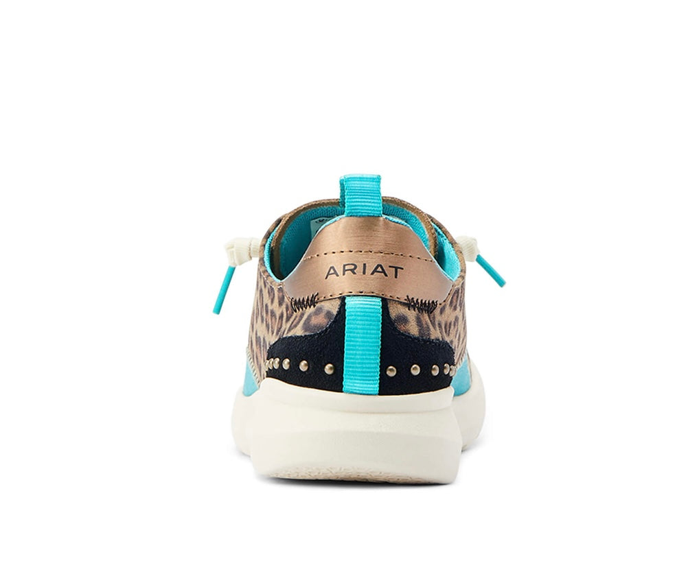 Ariat Women's Leopard Hilo Studded Shoes - Korvel