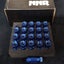 NNR Steel Extended Wheel Lug Nuts & Locks - 20pcs Set