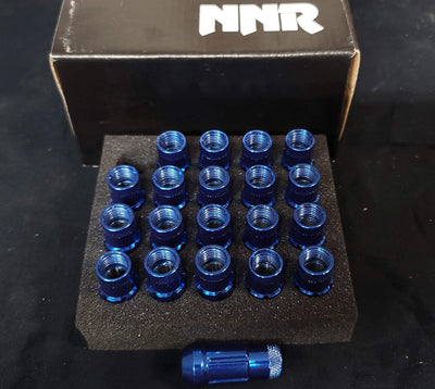 NNR Steel Extended Wheel Lug Nuts & Locks - 20pcs Set