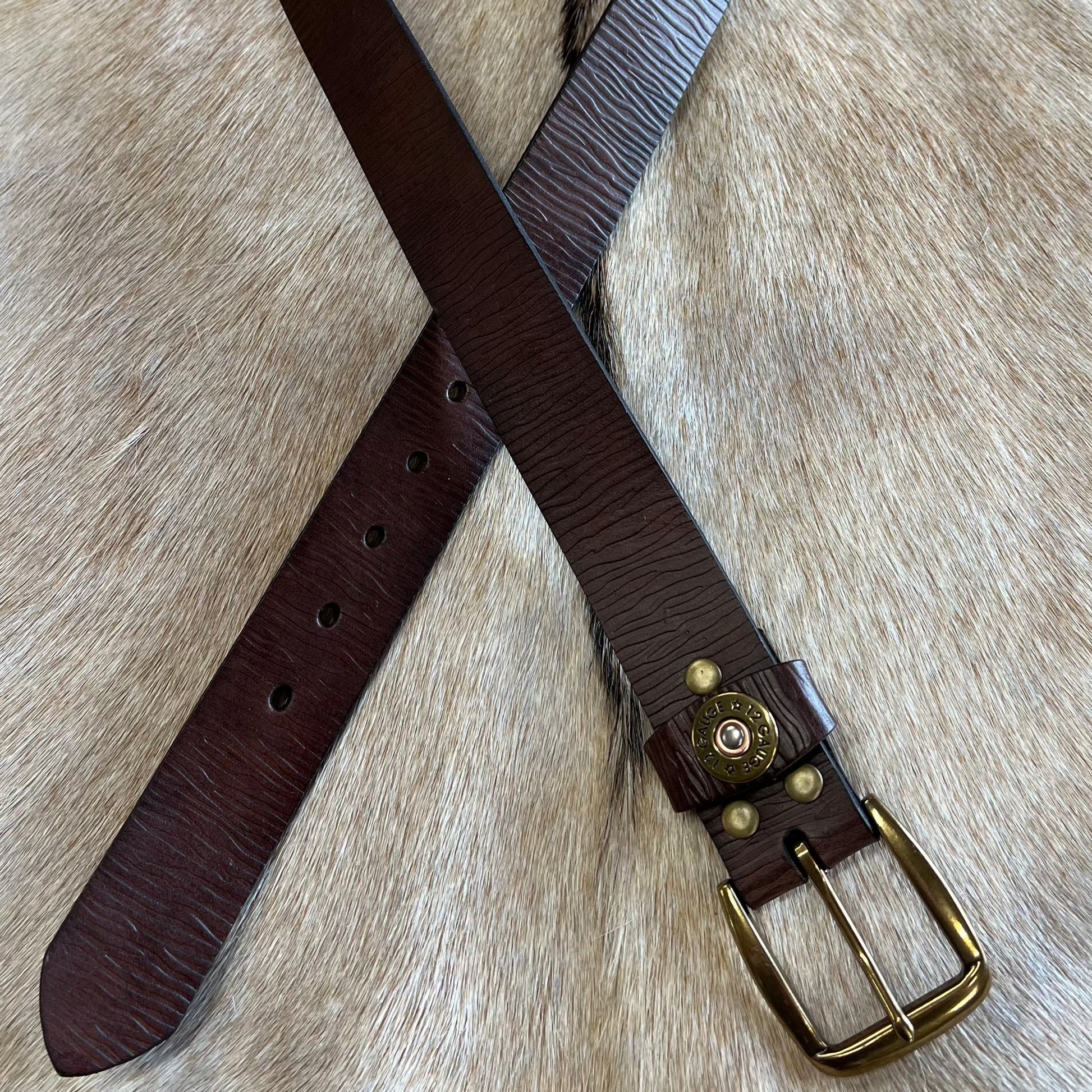 Nocona Men's Shotgun Shell Distressed Belt - Korvel