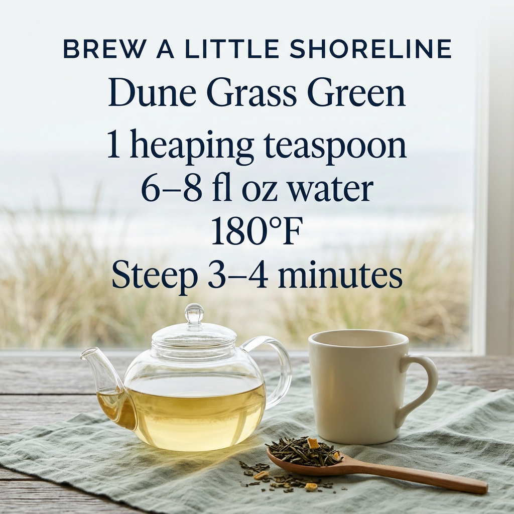 Thé vert aux herbes des dunes