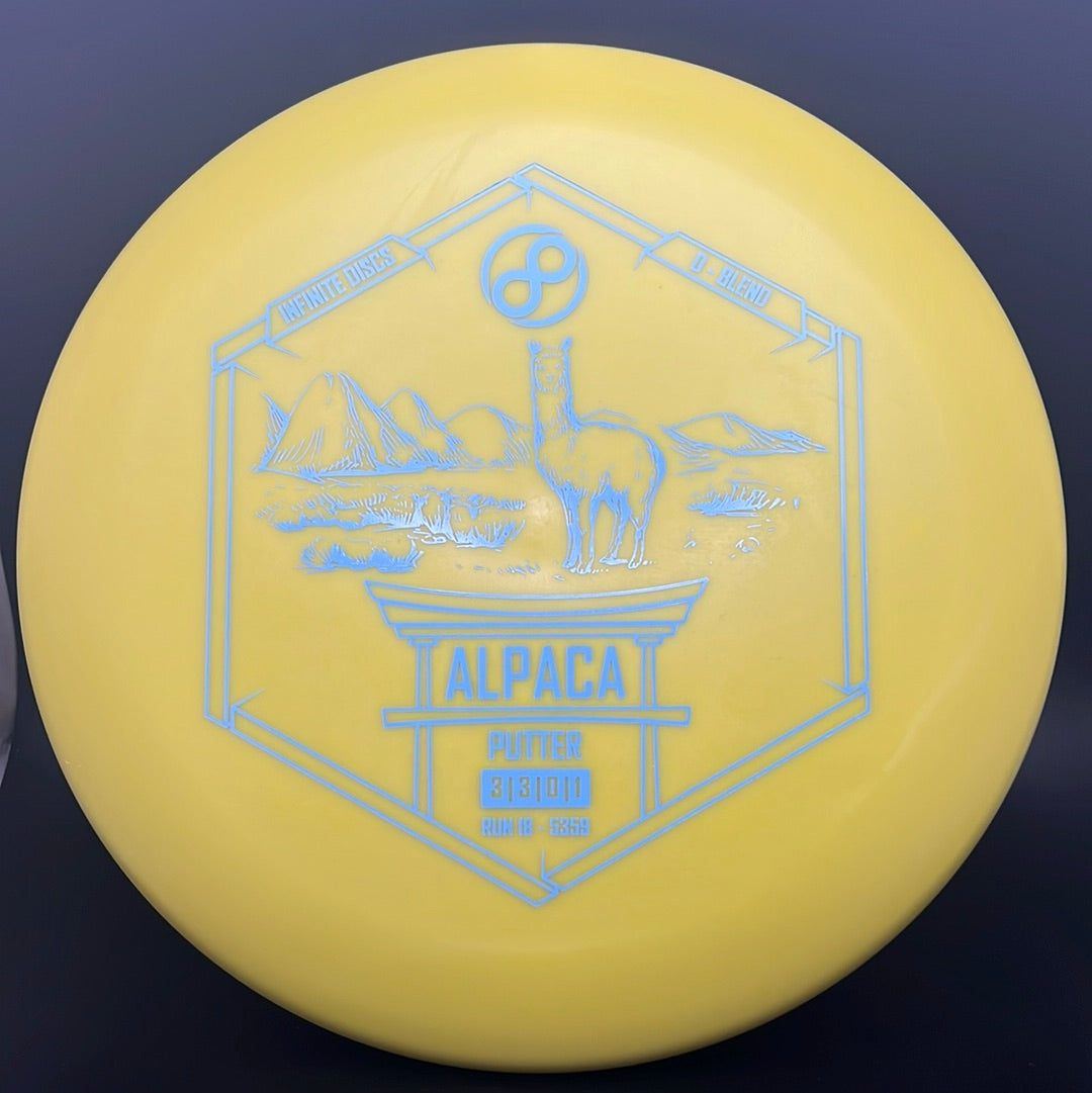 Alpaca D-Blend Putter - Premium Disc Golf Experience