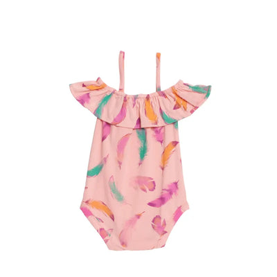 Charming Feathered Bodysuit for Infants | Wrangler - Korvel