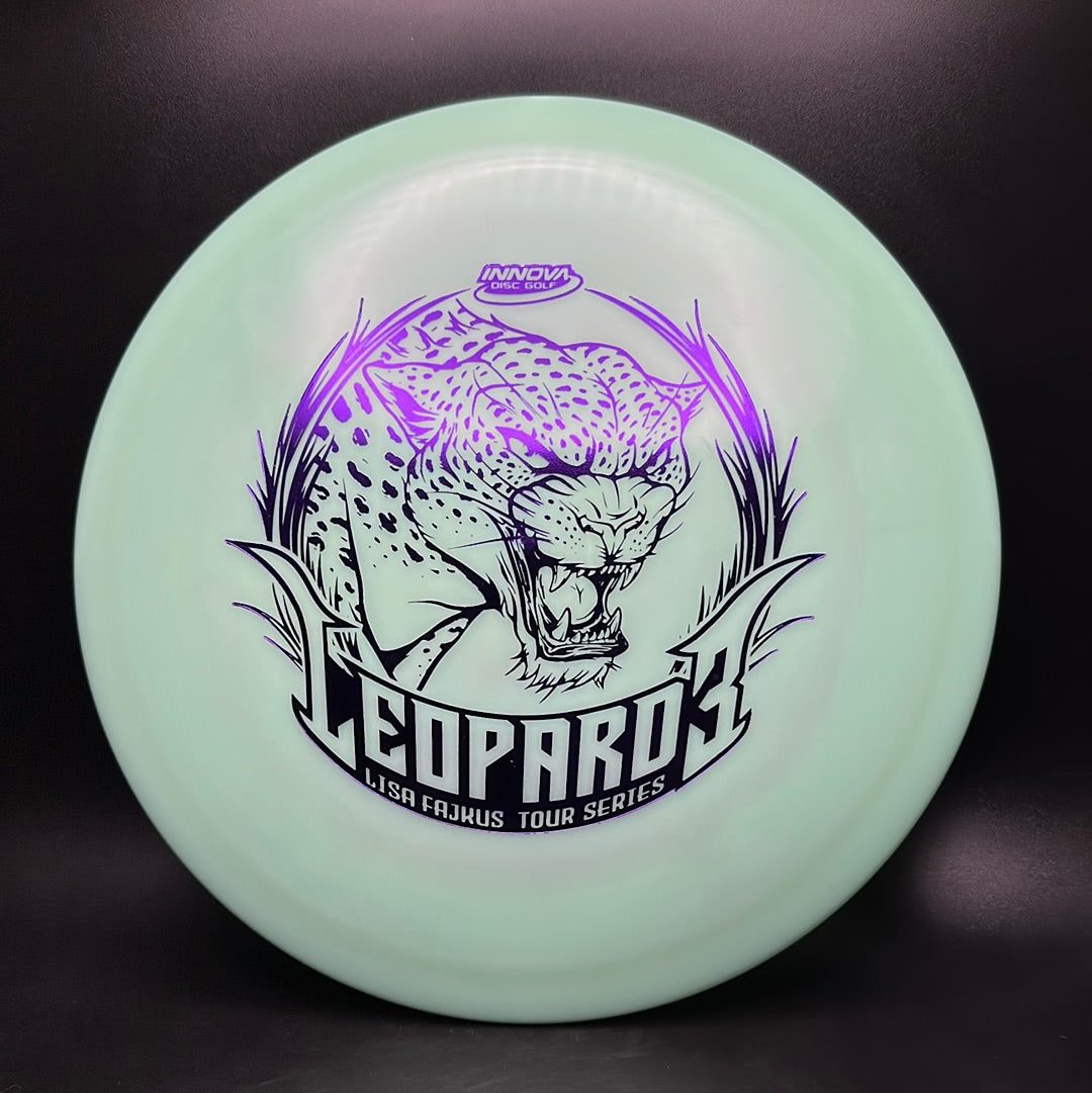 Swirly Star Leopard3 - Disque de la série Tour de Lisa Fajkus 2020