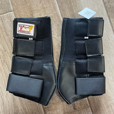 Black Splint Boots | Bar F - Korvel