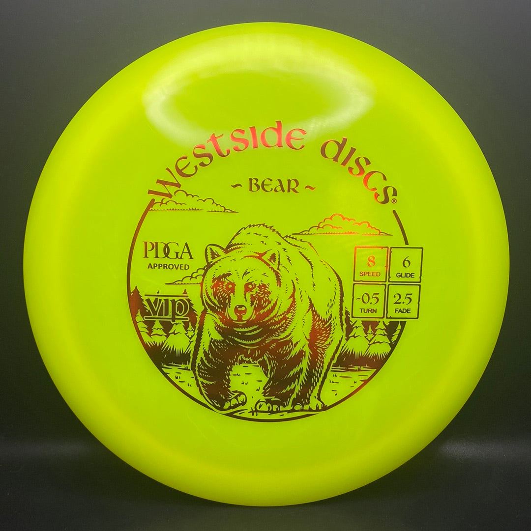 VIP Bear - First Run Disc Golf Driver