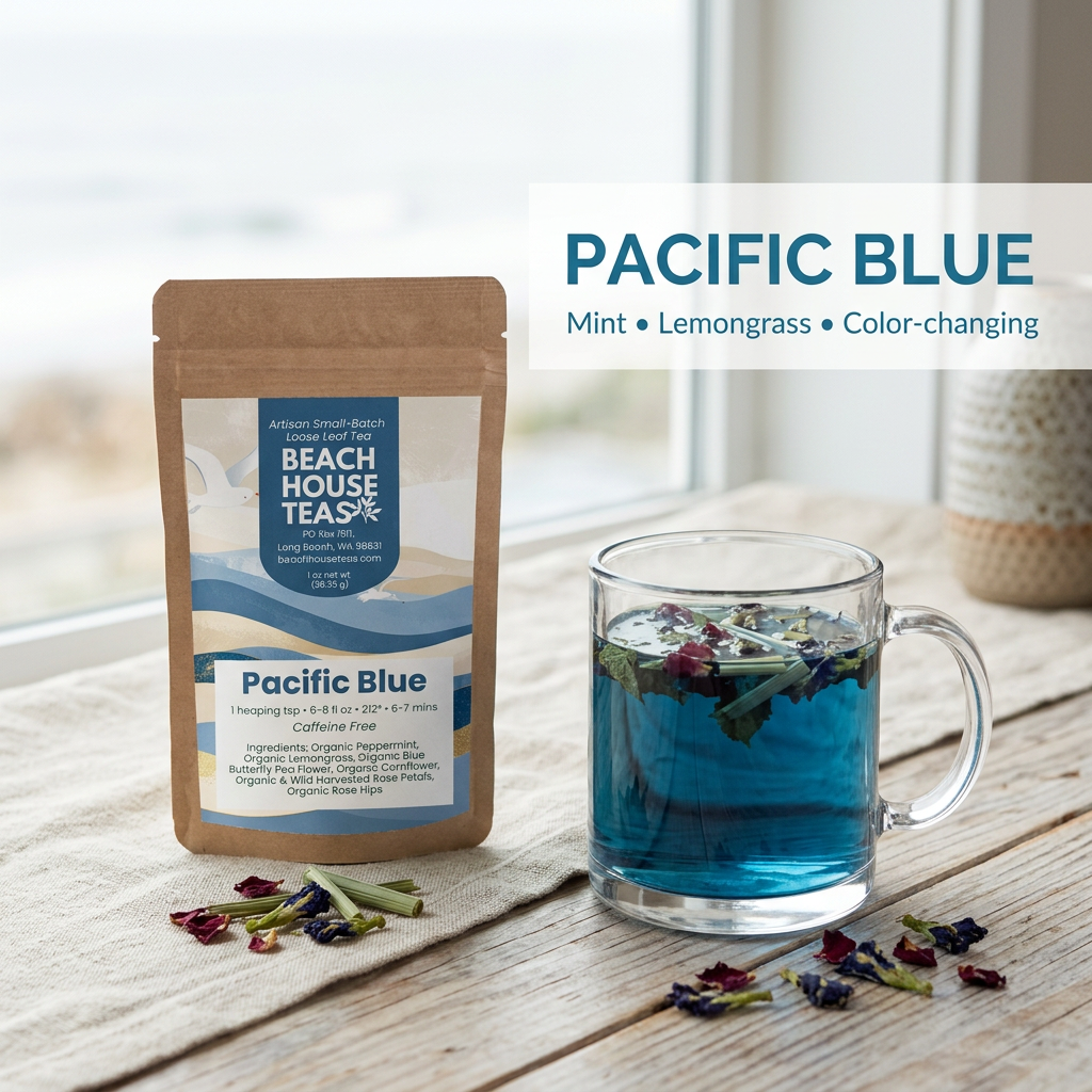 Thé bleu du Pacifique