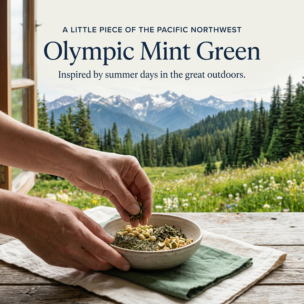 Olympic Mint Green Iced Blend - 100% Organic Leaf Tea