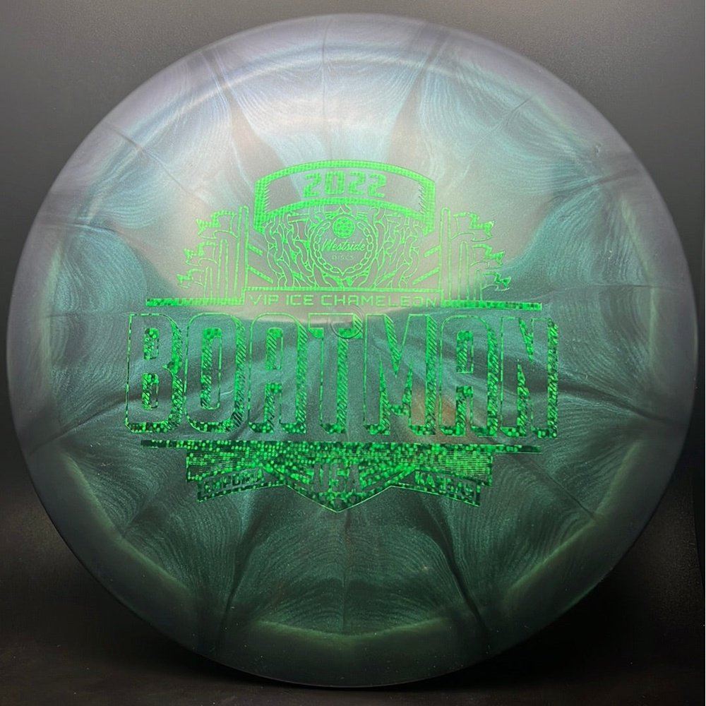 VIP Ice Chameleon Boatman - 2022 Worlds Fundraiser Disc