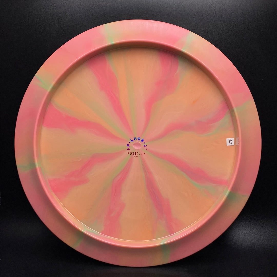 Swirly Apex Longhorn - Custom RAD Skull Stamp Disc