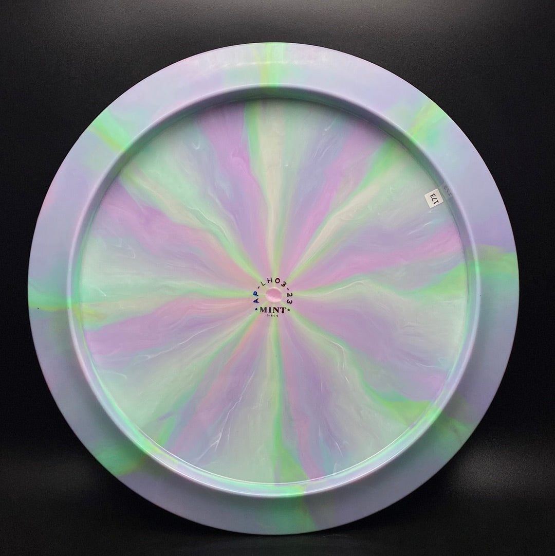 Swirly Apex Longhorn - Custom RAD Skull Stamp Disc