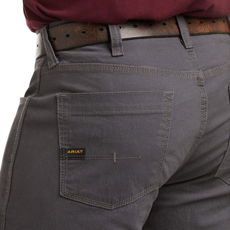 Ariat Men's M4 Rebar Grey Work Pants - Durable & Comfortable - Korvel