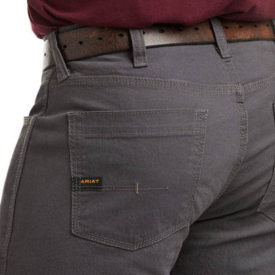 Ariat Men's M4 Rebar Grey Work Pants - Durable & Comfortable - Korvel