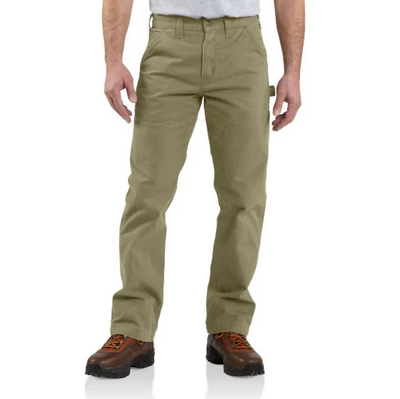 Men's Dark Khaki Twill Dungarees by Carhartt - Korvel