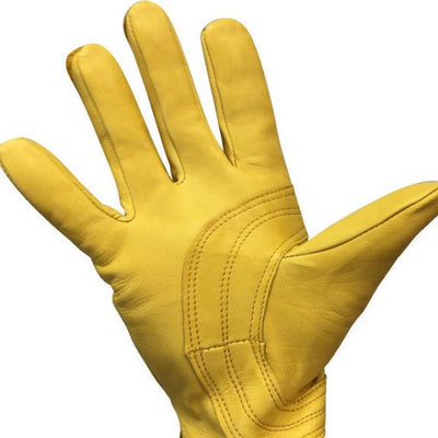 Kids Tan Goatskin Gloves - Korvel