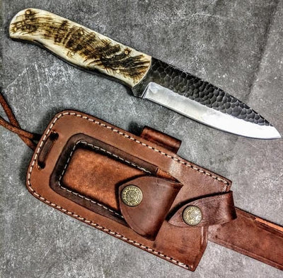 Premium Handcrafted 1095 Steel Hunting Knife - Korvel