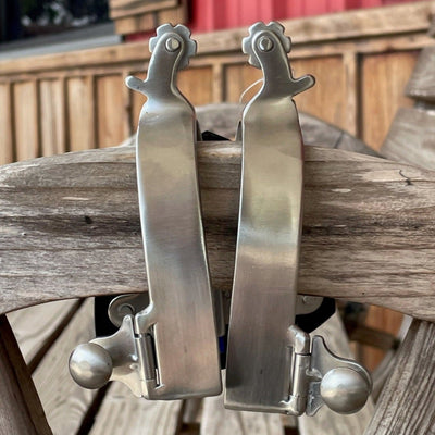 Professional Short Shank Roper Spurs for Precision Riding - Korvel