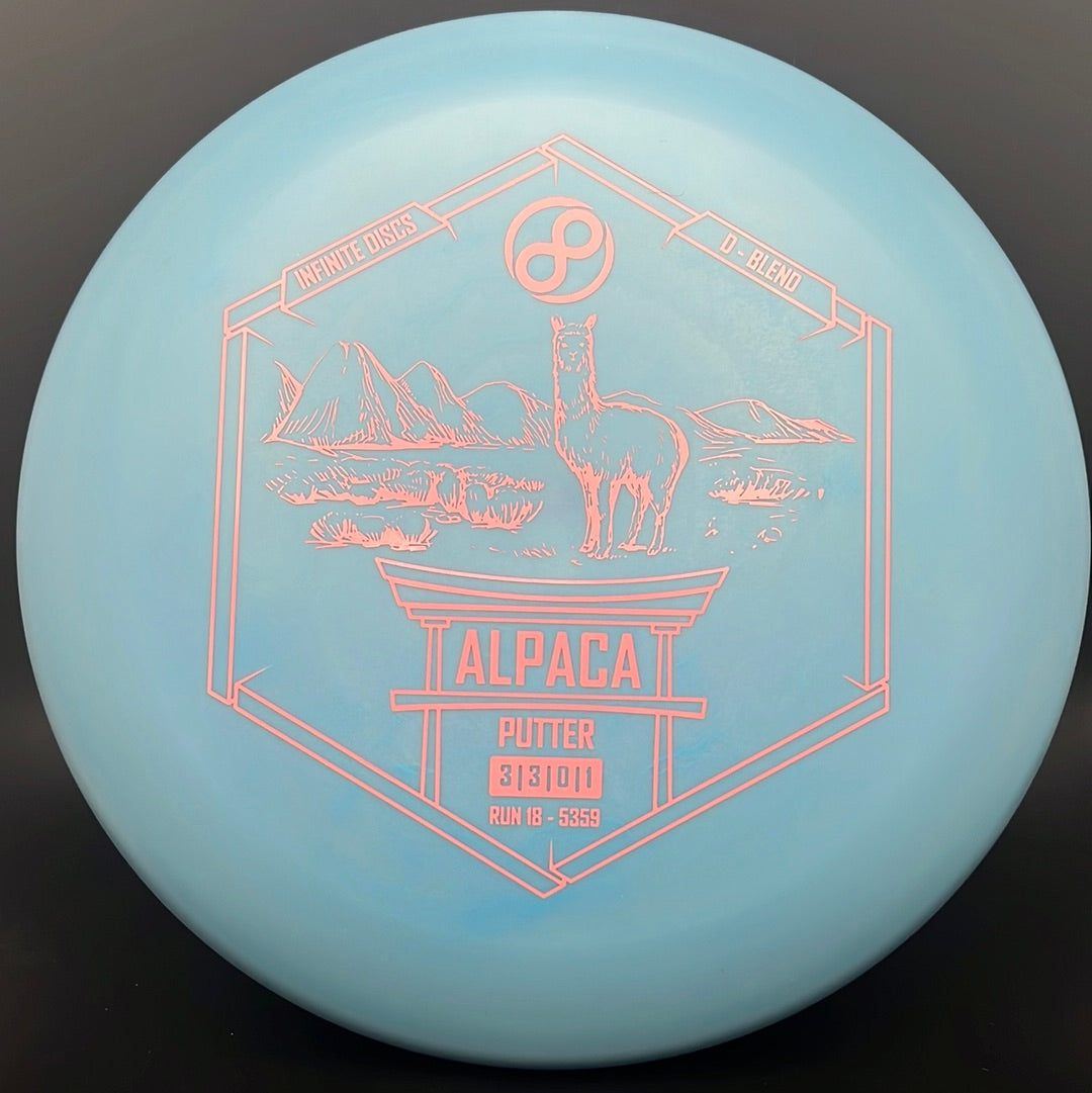 Alpaca D-Blend Putter - Premium Disc Golf Experience