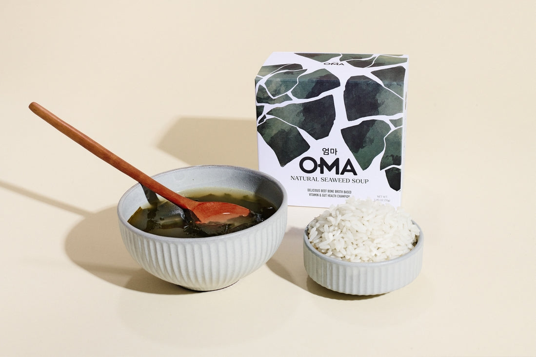 Sopa de Algas Nutritiva con Caldo de Huesos de Res