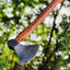 Handcrafted Damascus Steel Axe with Rosewood Handle - Korvel