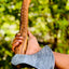 Handcrafted Damascus Steel Axe with Rosewood Handle - Korvel