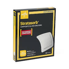 StrataSorb Composite Island Dressing - 6" X 6" (10 Count)