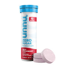 Nuun Sport Zero Sugar – Wild Strawberry Electrolyte Tablets