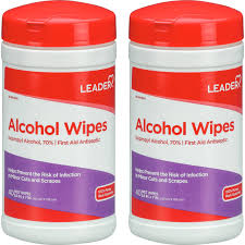 Lingettes désinfectantes LDR – 70 % d'alcool éthylique (135 unités)