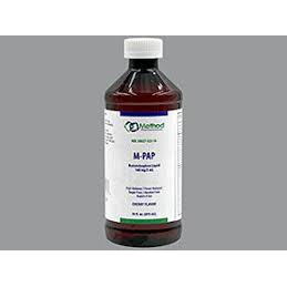 M-PAP Acétaminophène Liquide – 160 mg / 5 mL
