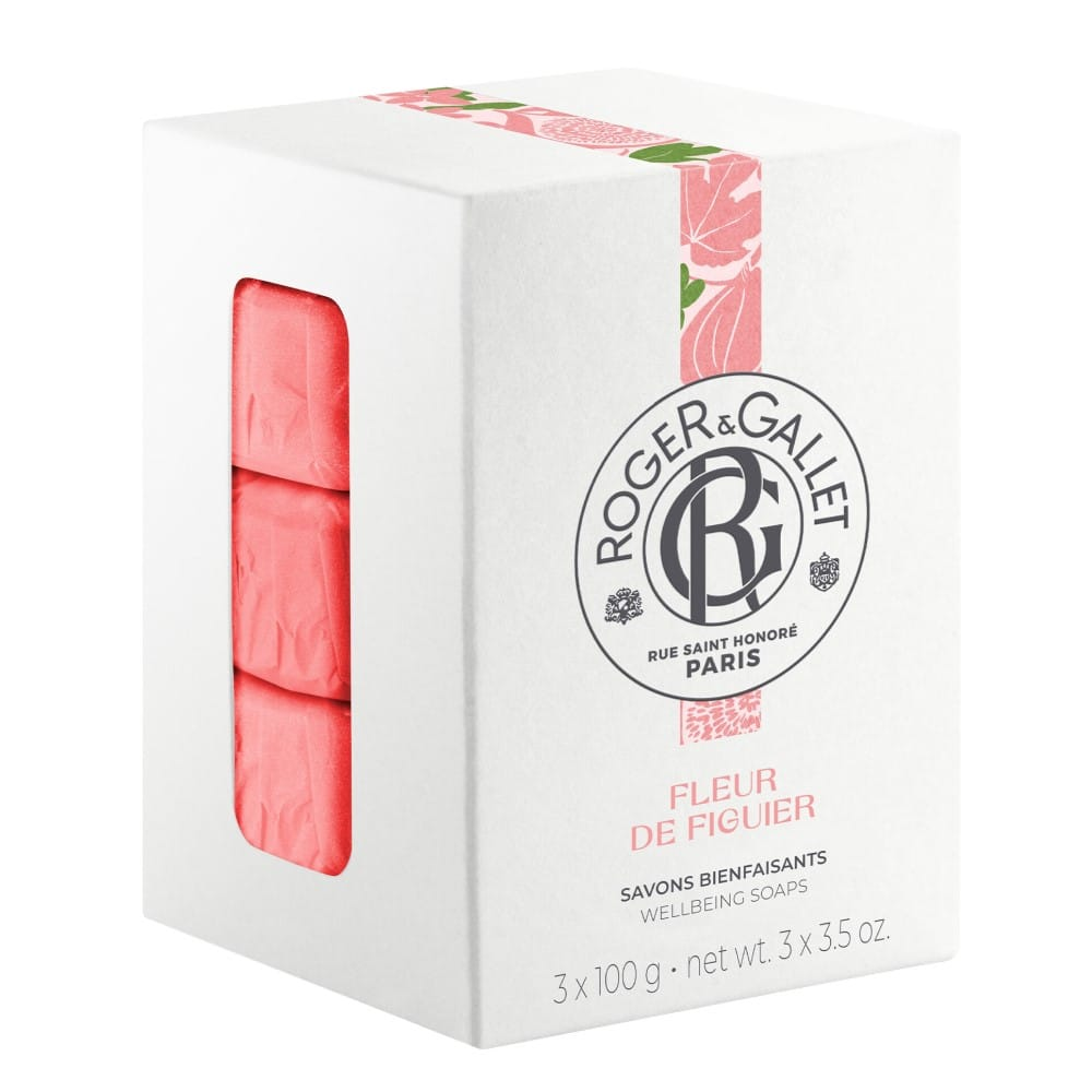 Roger & Gallet Fleur De Figuier Soap Coffret - 3 x 100g