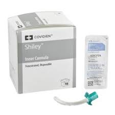 Cánula Interna Desechable Flexible para Traqueostomía Shiley, Tamaño 4