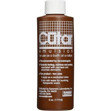 Cutar™ Coal Tar Emulsion - 6 oz Premium Skin Care