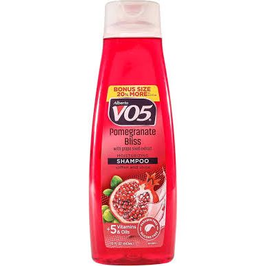 Champú Alberto VO5 Pomegranate Bliss con Extracto de Semilla de Uva, 15 oz