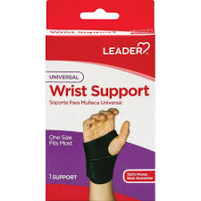 Leader™ Universal Wrist Support - Black, One Size Fits Most