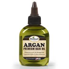 Difeel Huile Capillaire Naturelle Premium à l'Argan - 2,5 Fl Oz