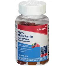 Gomitas Multivitamínicas Diarias para Hombres Leader - 80 Conteos