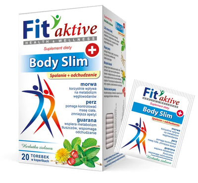 MALWA Fit Aktive Slim Bodysuit Tea - 20 Tea Bags