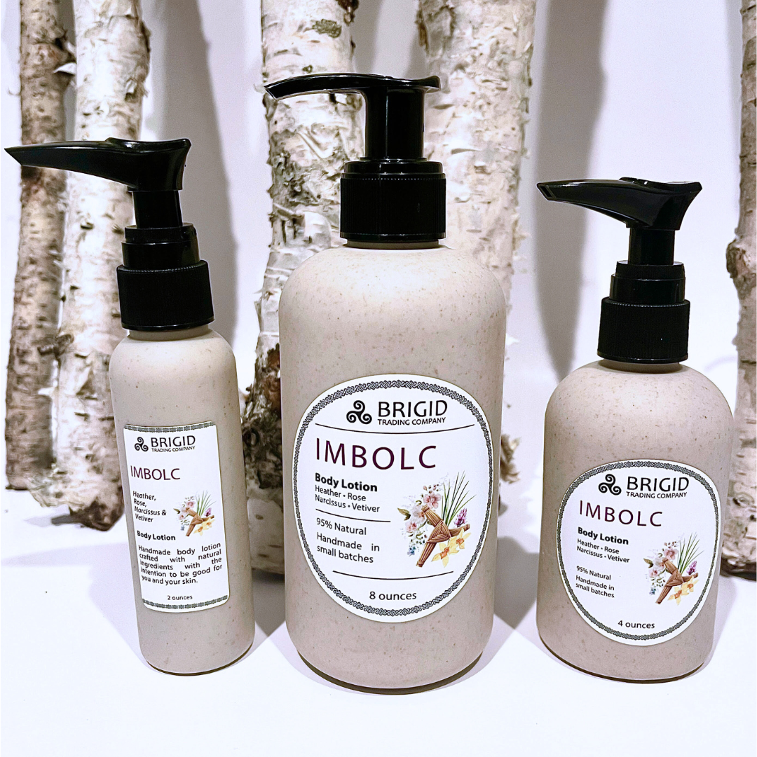 Brigid's Embrace Natural Body Lotion - Floral & Earthy Blend - Korvel