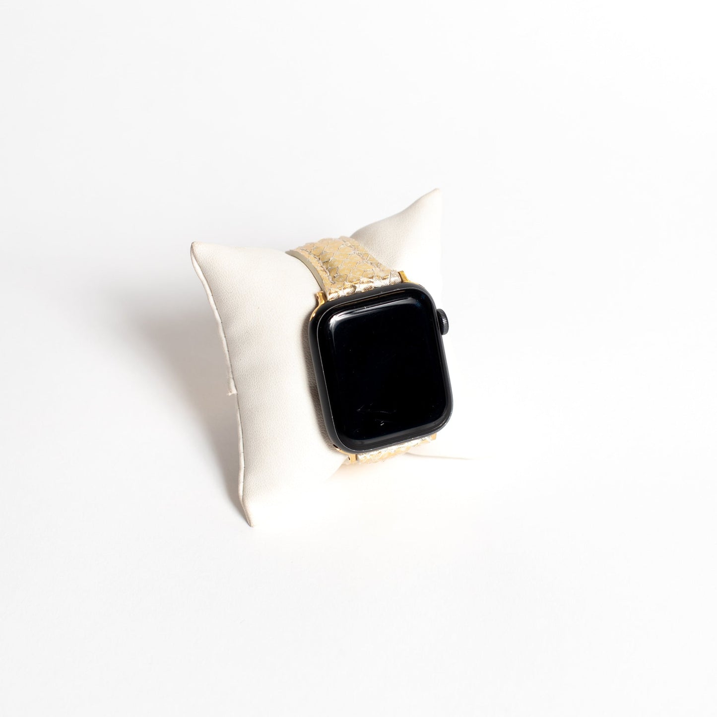 Correa para Apple Watch de Python Dorado Metálico