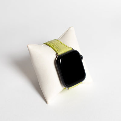 Key Lime Alligator Apple Watch Band