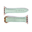 Bracelet Apple Watch Alligator Mat Vert