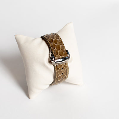 Dark Beige Glazed Apple Watch Band