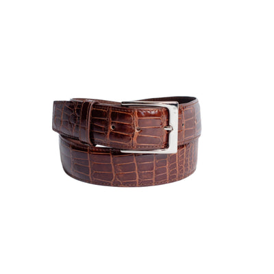Full Skin Belt in British Tan Glazed