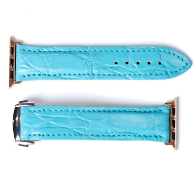 Aqua Glazed Apple Watch Band