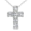 .50ct Diamond Cross Pendant in 10KT White Gold