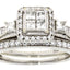 1.00ct Diamond Engagement Ring Set in 10KT White Gold