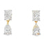 2.50ct Lab Grown Diamond Earrings in 14KT Yellow Gold