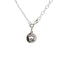 .08ct Pendentif Animal en Diamant Noir en Argent Sterling